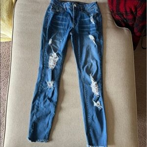 Refuge Distressed Denim Jeans